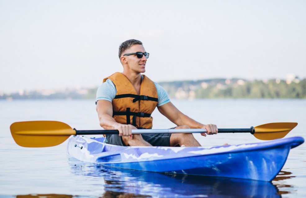 rowing sportsman